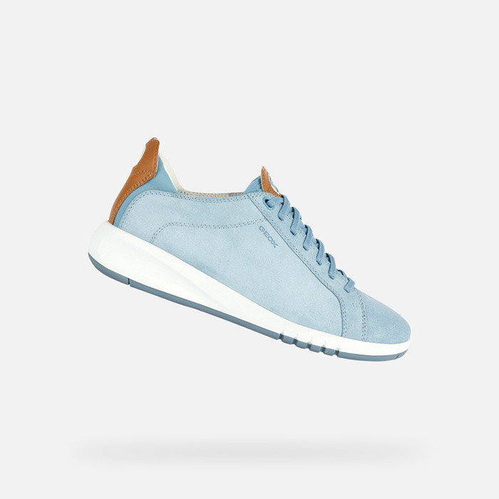 Low top sneakers AERANTIS WOMAN Light Sky/Camel | GEOX
