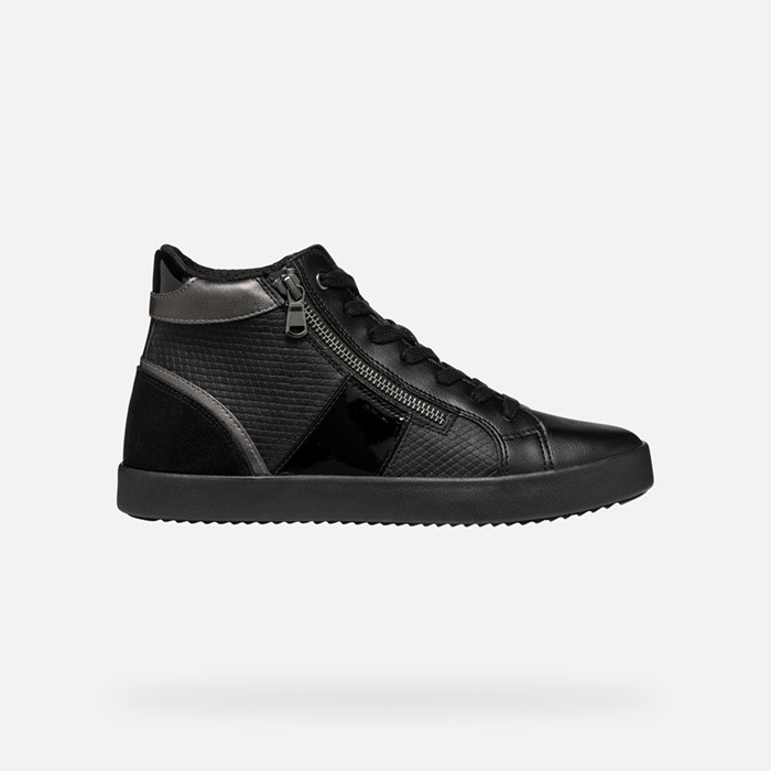 High top sneakers BLOMIEE WOMAN Black | GEOX