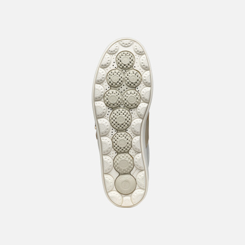 Low top sneakers SPHERICA ECUB-1 WOMAN White/Light Taupe - image number 7 | GEOX