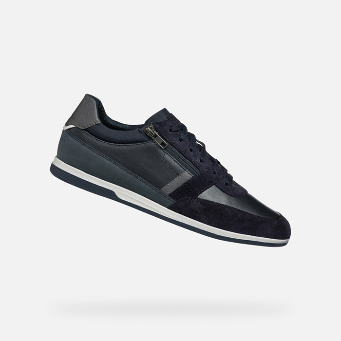 Baskets basse RENAN HOMME Bleu marine | GEOX